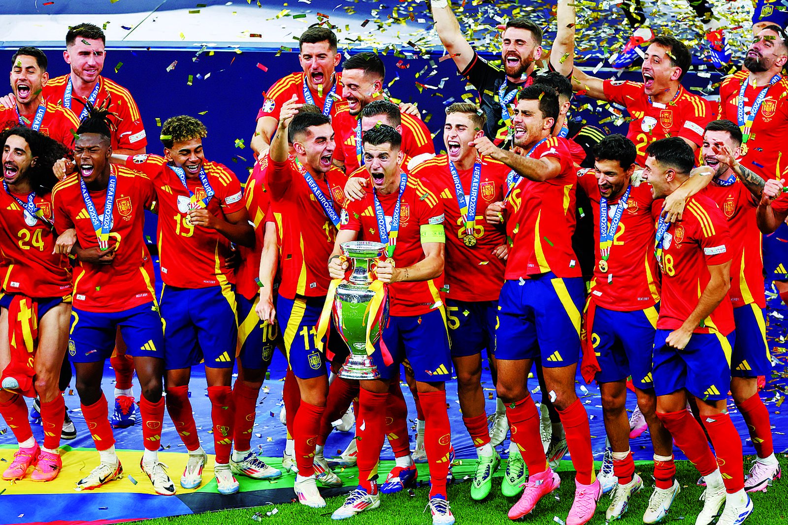 马德里竞技球队在欧洲赛场斩获佳绩